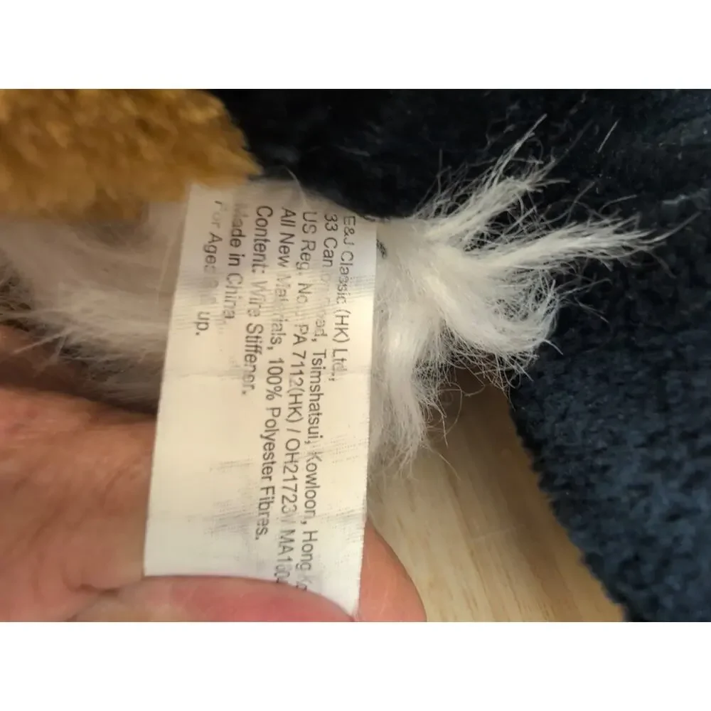 Vintage E&J Classic Plush Bernese Mountain Dog 16